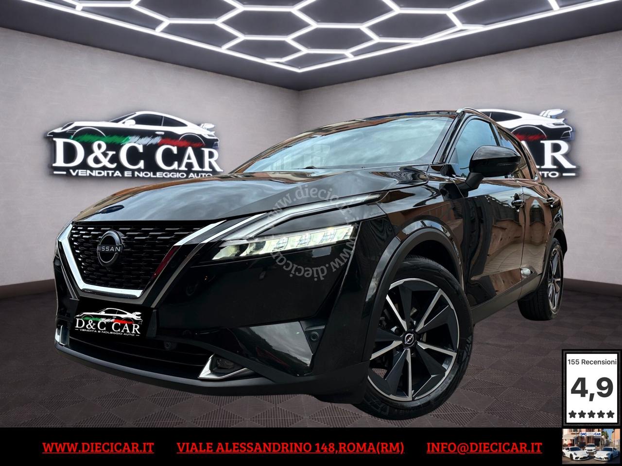 Nissan Qashqai MHEV 140 CV Tekna UNIPRO TETTO TAGLIANDI