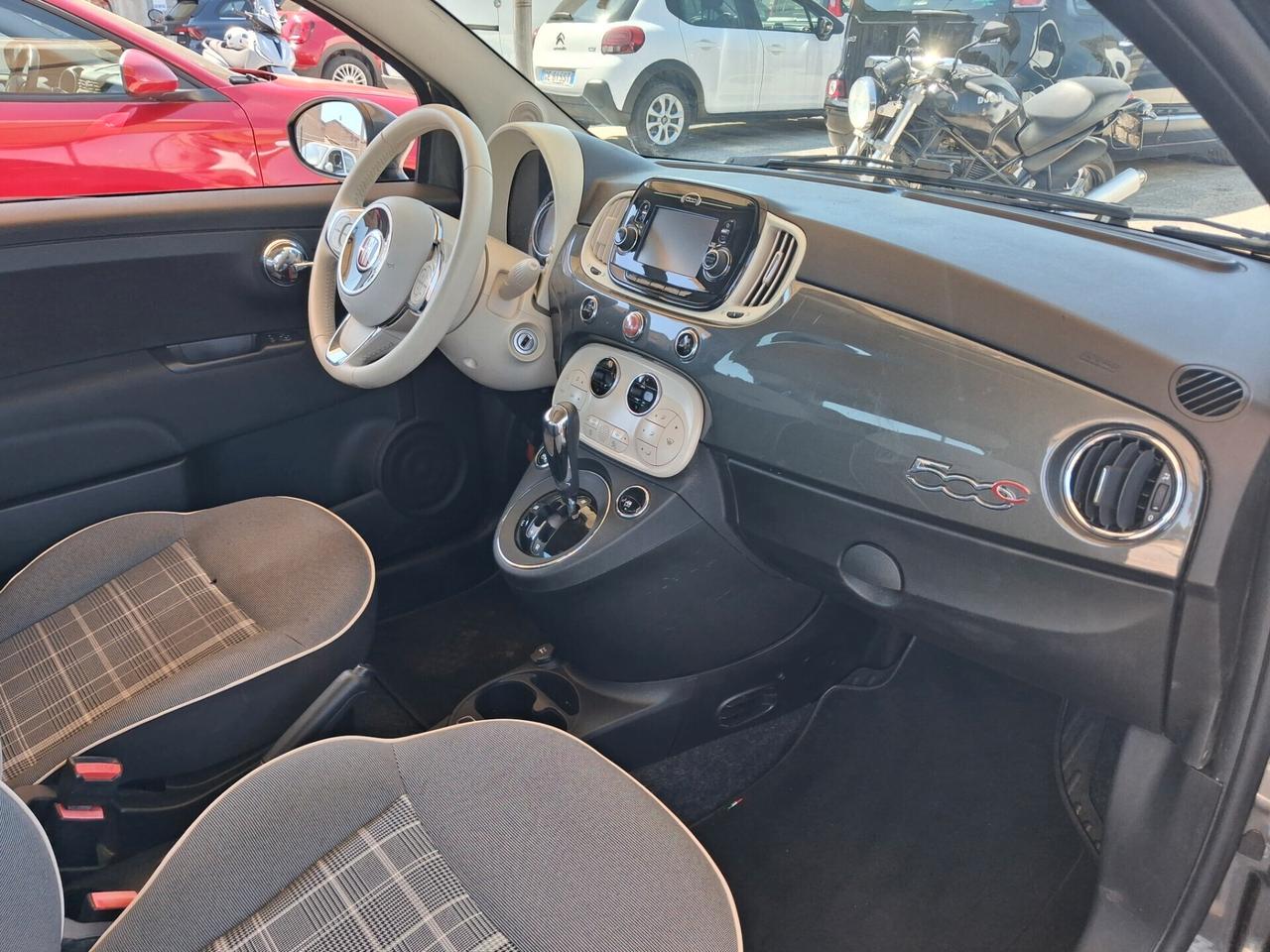 Fiat 500 C 1.2 69 C.V. CAMBIO AUTOMATICO KM 386970 GARANZIA CERTIFICATA CON CERTIFICATO DI CONFORMITA