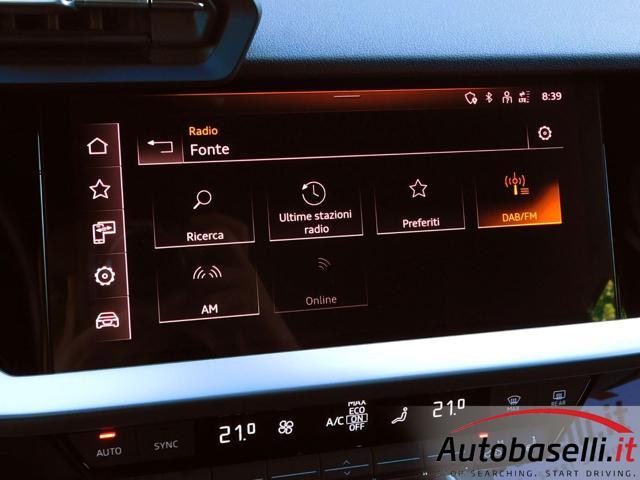 AUDI A3 SPORTBACK 30 TFSI 1.000CC 110CV "S-LINE"