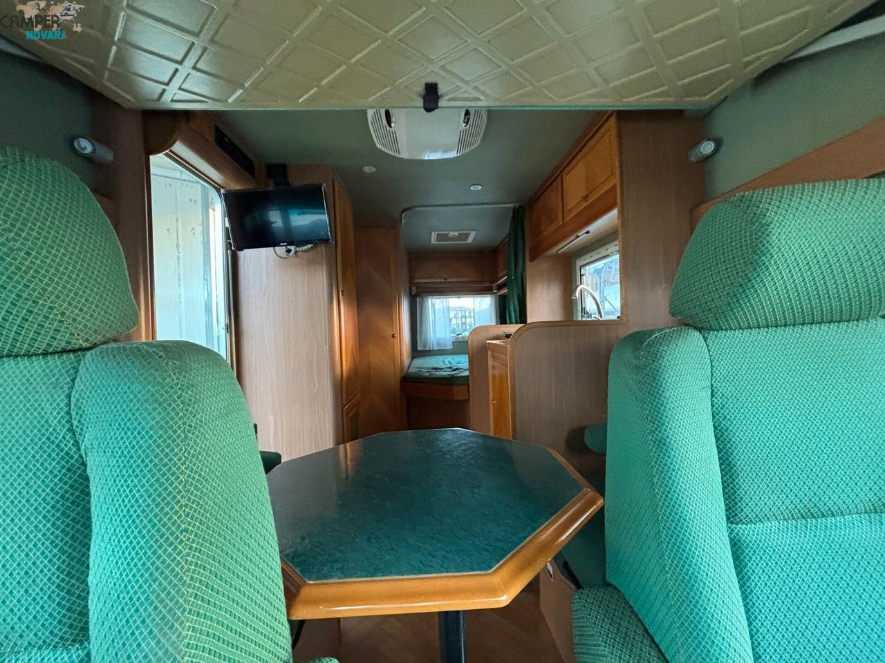 MOBILVETTA EURO YACHT 140 - motorhome con letto alla francese in coda