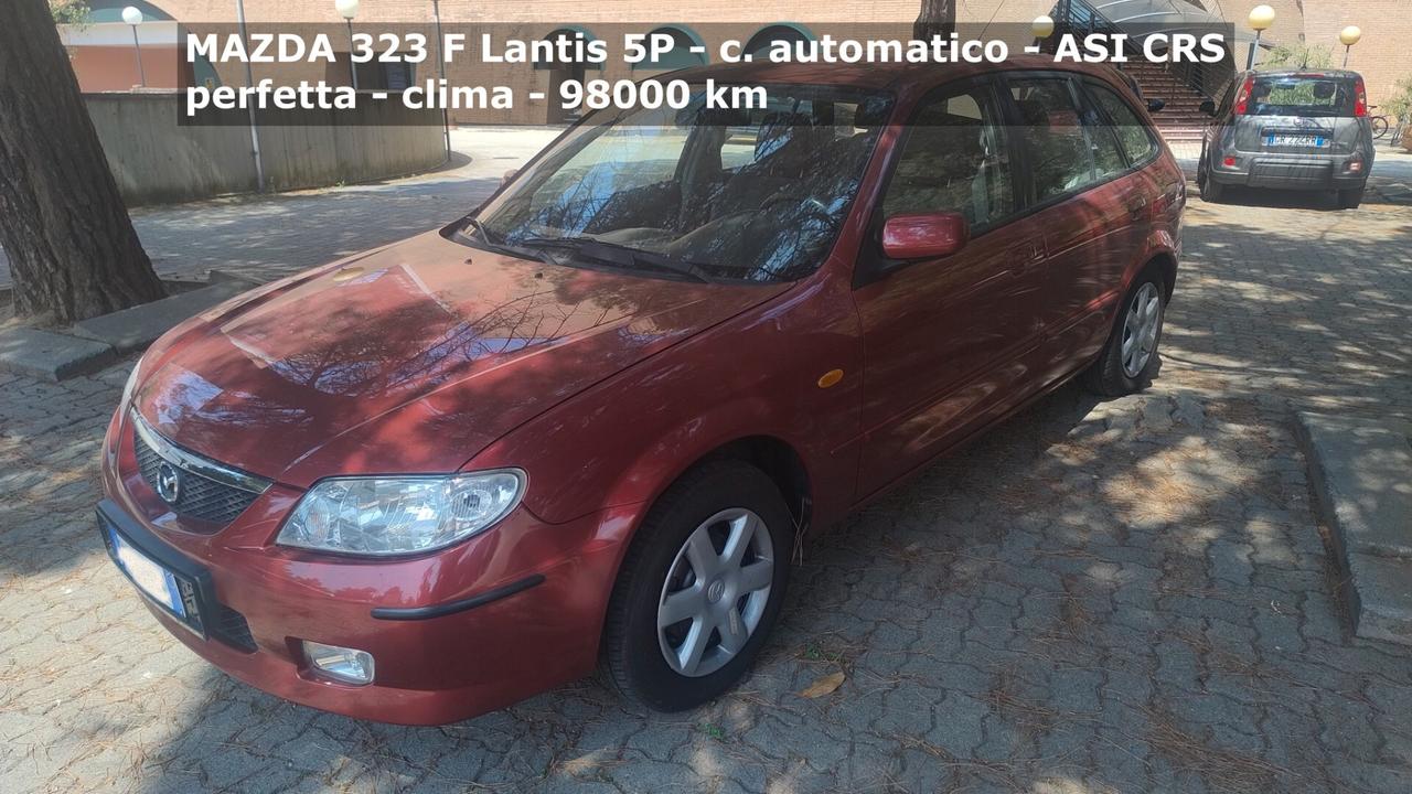 Mazda 323 F 1.6i 16V C. Autom. ASI-CRS clima Ok Neopat.