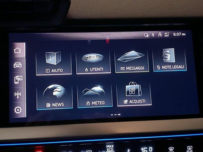 Audi A3 SPB 30 g-tron S tronic S line edition TAGLIANDI AUDI