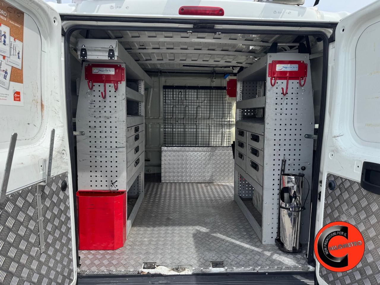 Fiat Ducato 33 2.3 MJT 130 CV ALLESTITO EX ENEL (PC-TN L1H1)SENSORI-POCHISSIMI KM!-PORTAPACCHI-