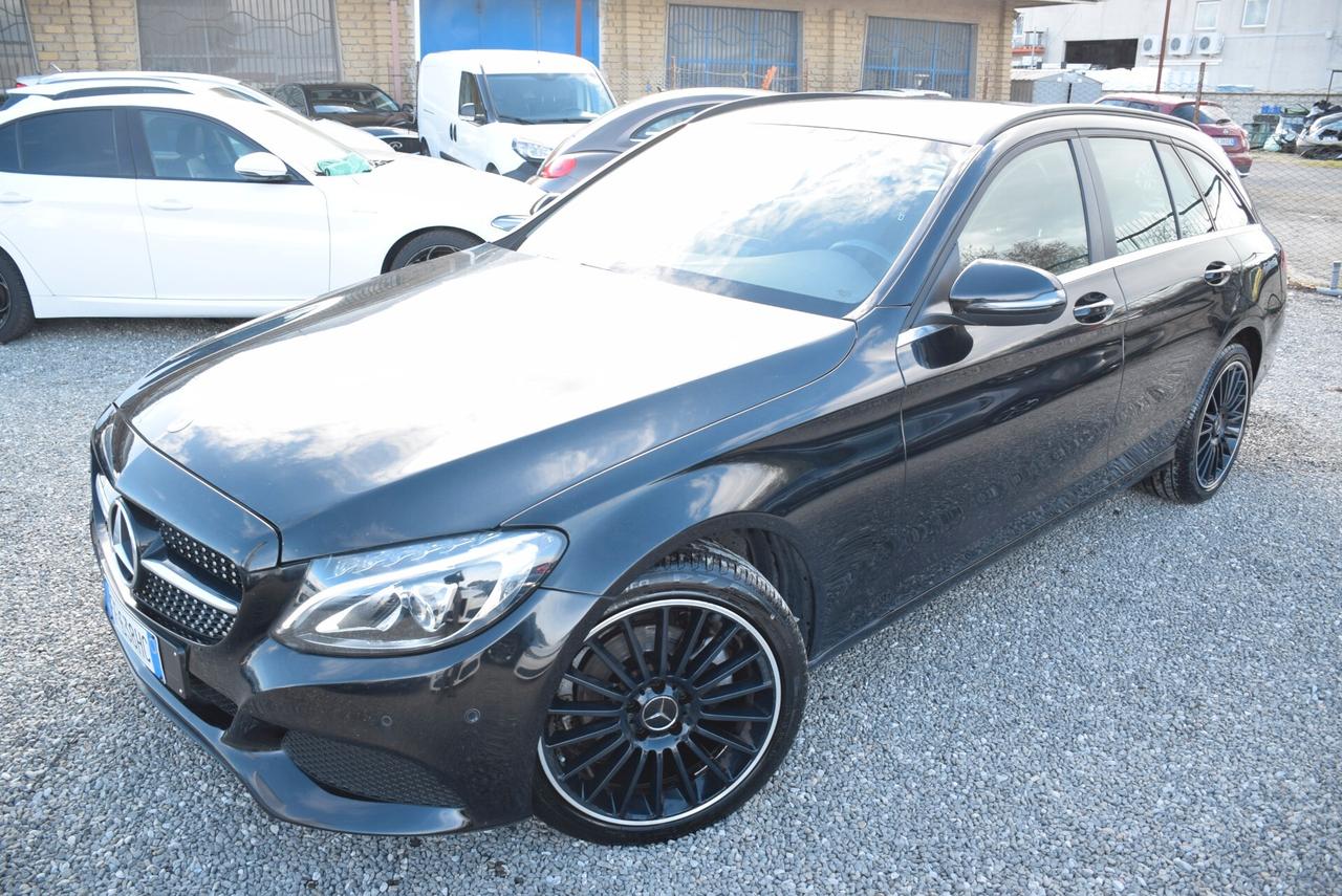 Mercedes-benz C 200 MERCEDES 200d SW Autom. GANCIO SENSORI NAV ANDROID CRUISE LED