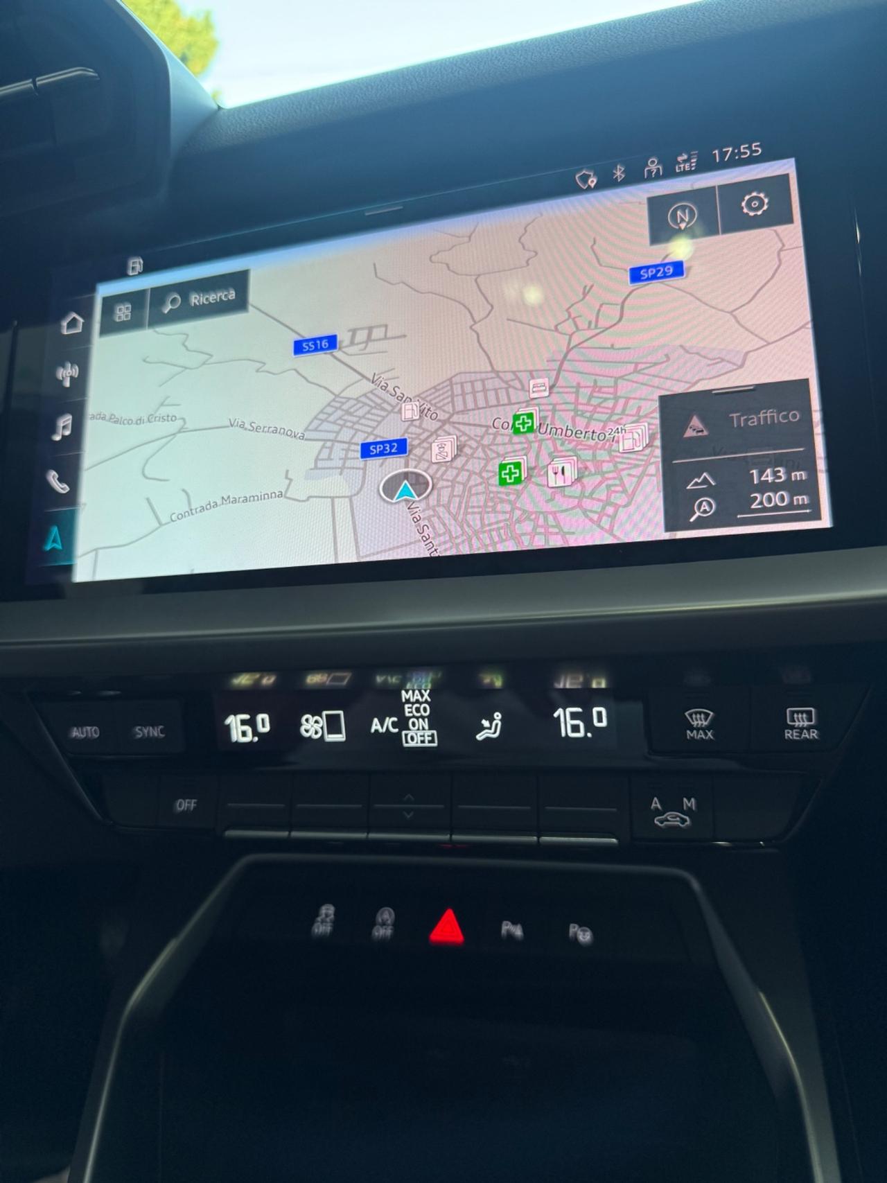 Audi A3 SPORTBACK 30 TDI s-tronic VIRTUAL COCKPIT,NAVI,FARI LED,APPLE CARPLAY, AZIENDALE ITALIA