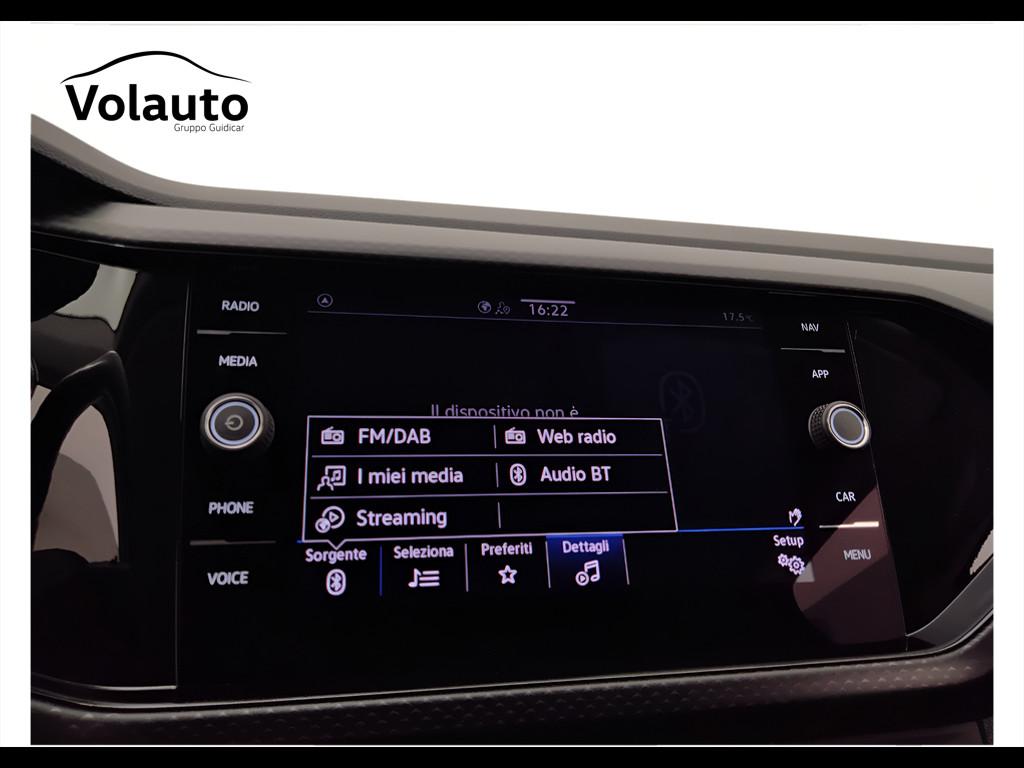 VOLKSWAGEN T-Cross 2019 - T-Cross 1.0 tsi R-LINE 95cv
