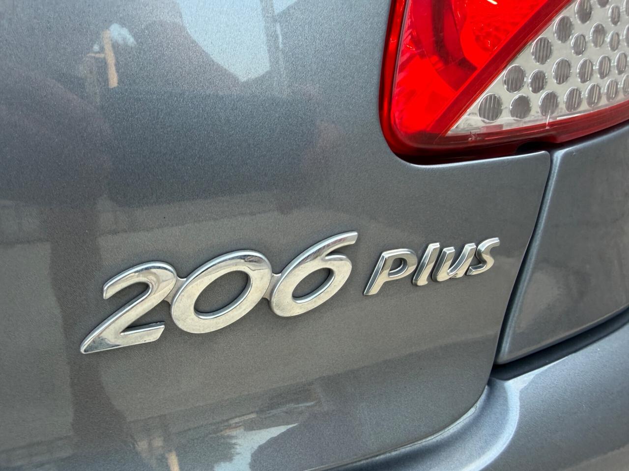 PEUGEOT 206 PLUS 2009M 1.2 BENZINA 108.000KM CERTIFICATI