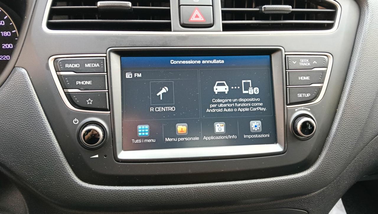 HYUNDAI I20 1200 BENZ -PREZZO PROMO!