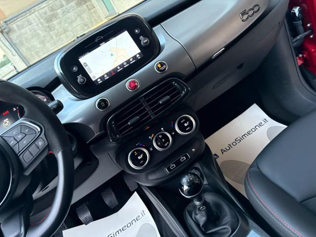 FIAT 500X 1.3 MultiJet 95 CV Sport FARI LED-CERCHI DA 18''