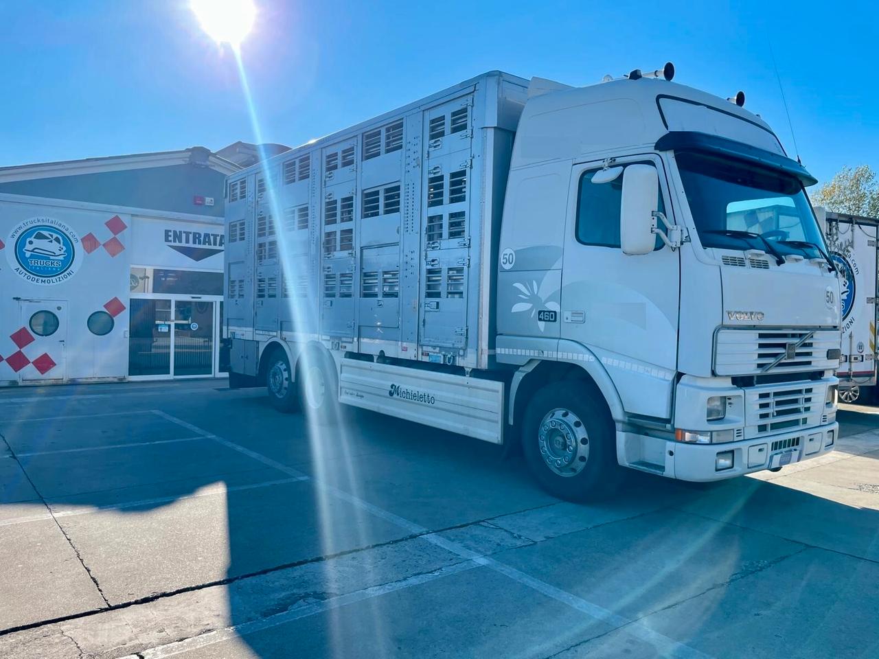 Volvo FH12-460 - ***TRASPORTO BESTIAME MICHIELETTO 3 PIANI ***