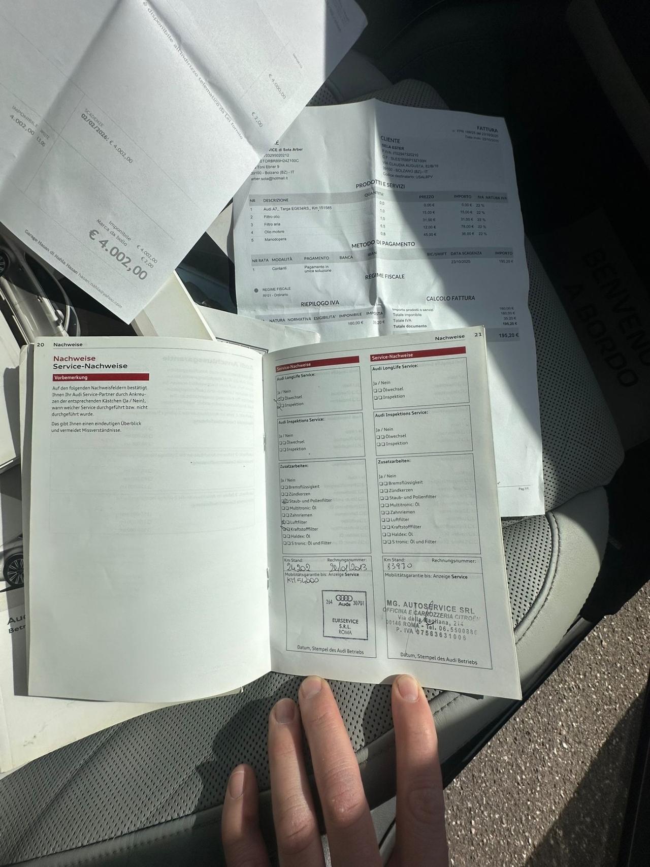 Audi A7 SPB 3.0 TDI 204 CV multitronic