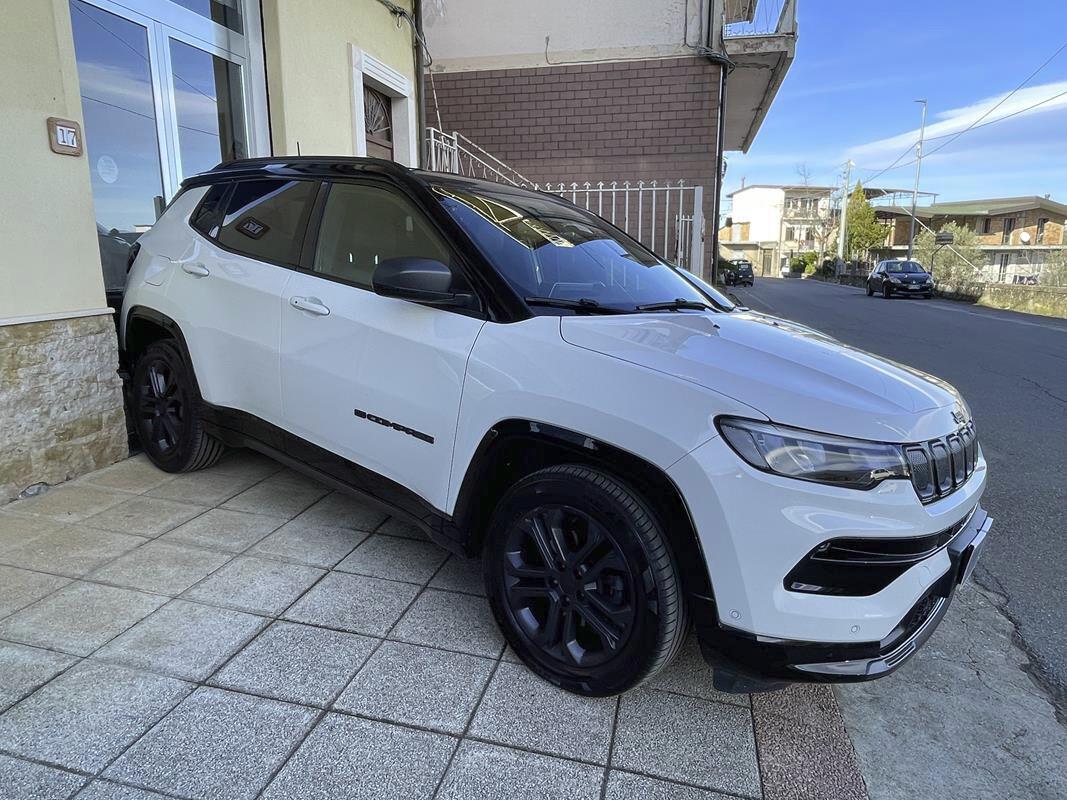 Jeep Compass 1.6 Multijet II 2WD 80° Anniversario Blak Edition-Telecamera-Bicolor