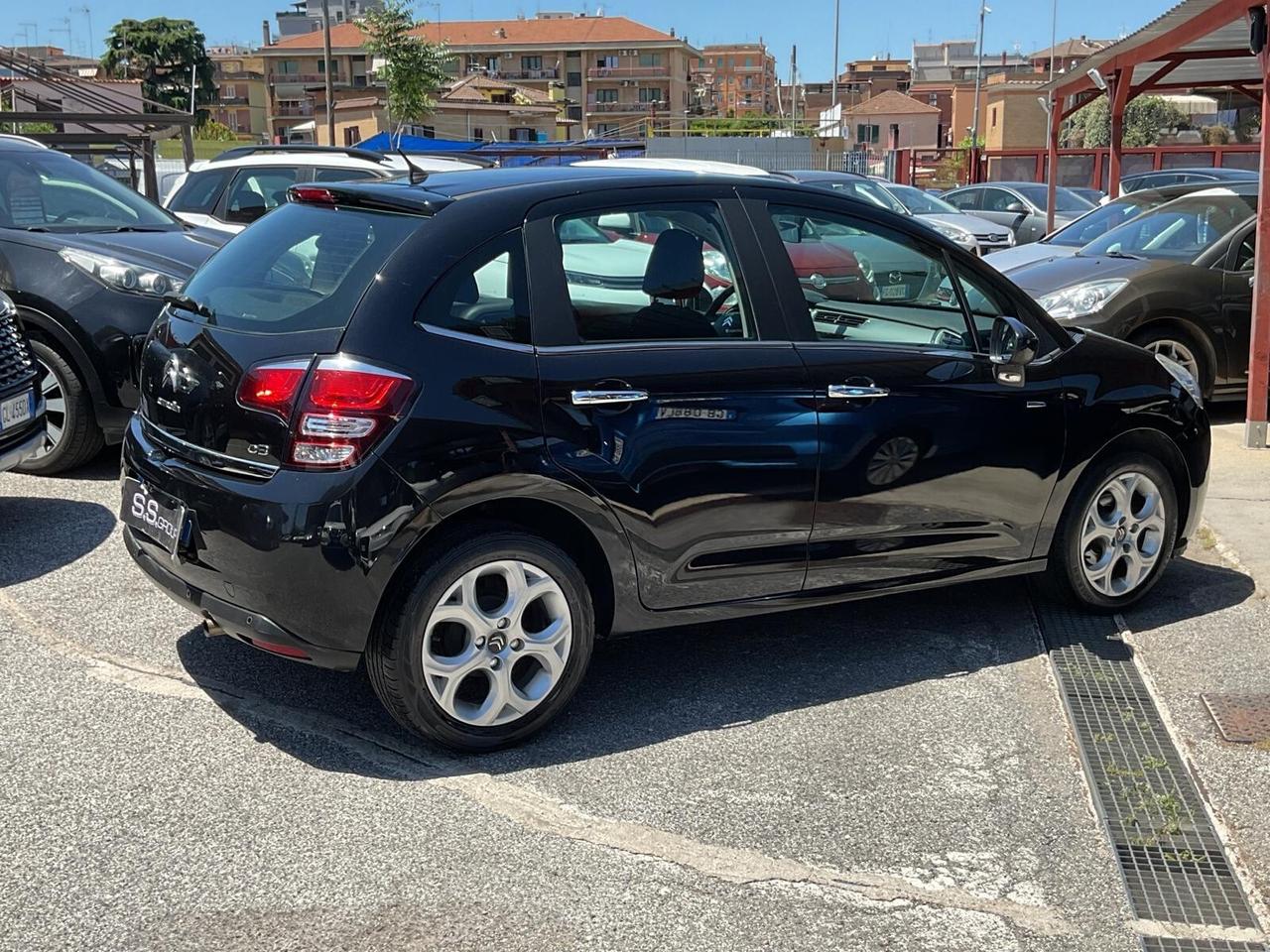 C3 1.2 VTi 82 Exclusive-( 50 mila km)-UNIPRO-rate-garanzia