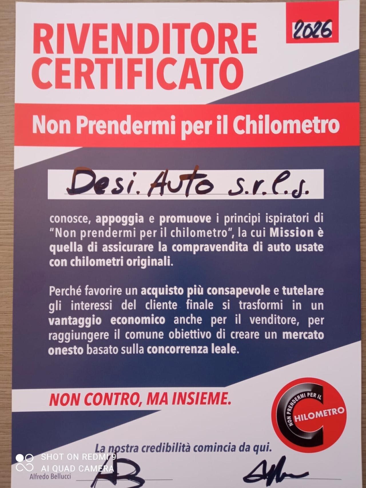 2008 1.6 e-HDi 115 CV "KM CERTIFICATI PEGEOUT"