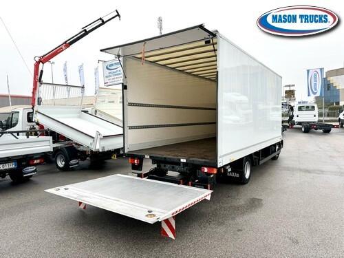 IVECO EUROCARGO 75-210 P, furgonato con sponda, 2021, km 74.000