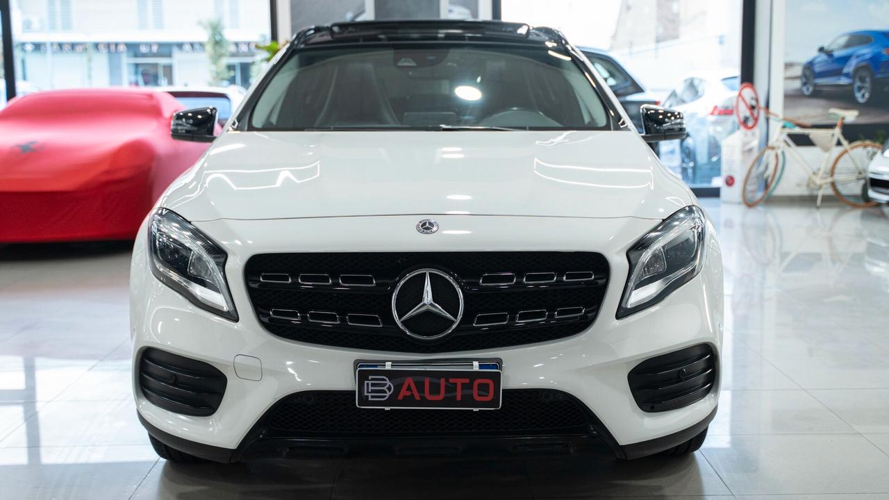 Mercedes-benz GLA 200 D NIGHT EDITION AUTO TETTO CARBONIO NAVI PELLE FULL OPTIONAL