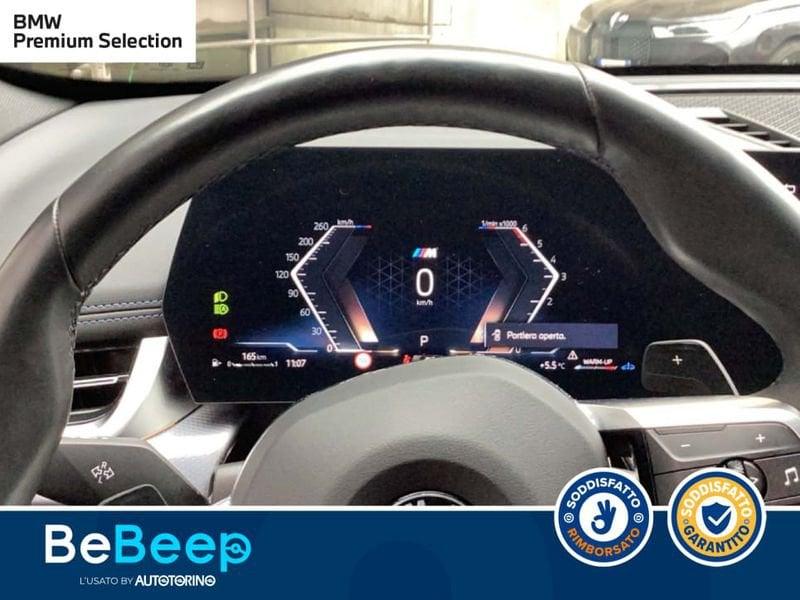 BMW X1 SDRIVE18D MSPORT AUTO