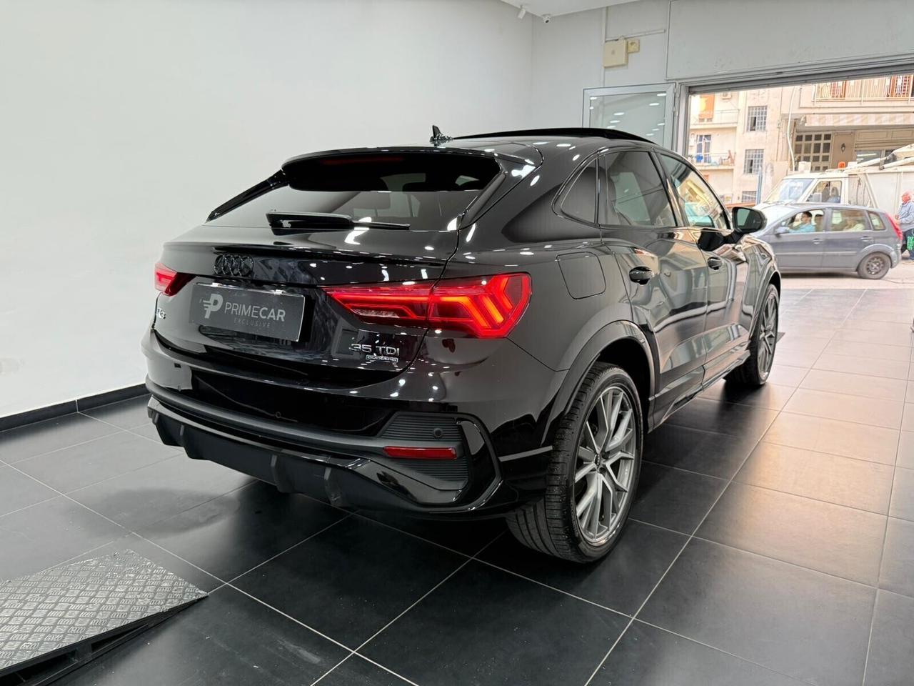 Audi Q3 SPORTBACK SPB 35 TDI quattro S tronic S line edition TETTO CERCHI 20 PACCH. LUCI CAMERA 360