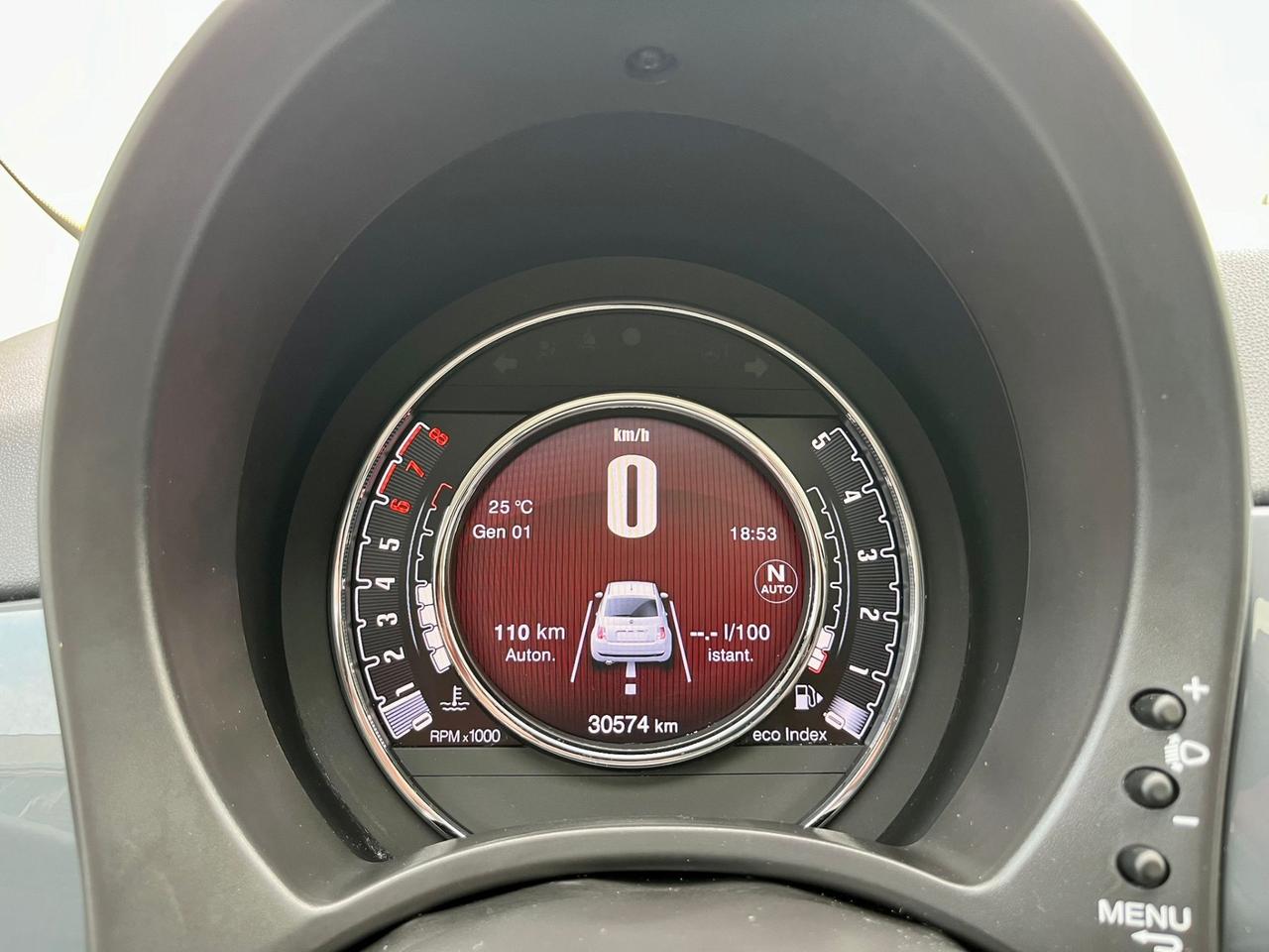 Fiat 500 GQ 1.2benz 2015 30.000km cambio robotizzato