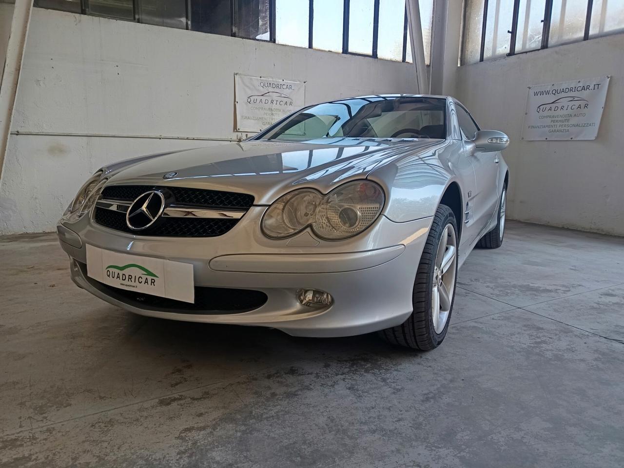 Mercedes-benz SL 500 R230 V8 ASI – 99.000 KM PELLE BLU AUTOMATICA