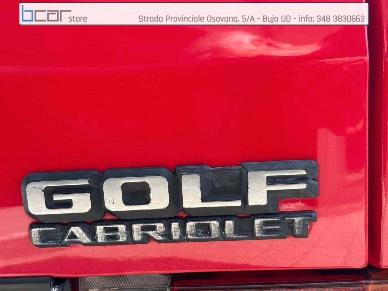 Volkswagen Golf Cabriolet 1600 GL