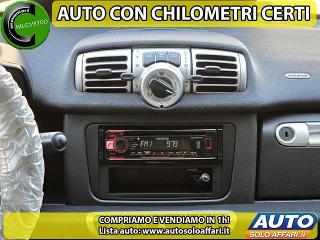 SMART ForTwo 1000 MHD 82.000KM UNIPROPRIETARIO/RATE/PERMUTE