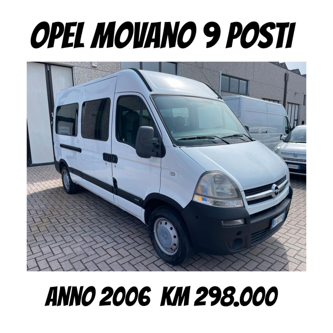 Opel Movano 9 POSTI