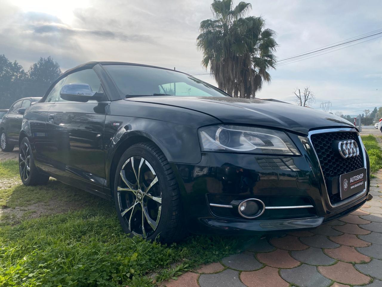 AUDI - A3 Cabrio - 1.6 TDI Sline - NEOPATENTATI - FINANZIABILE - PERMUTE