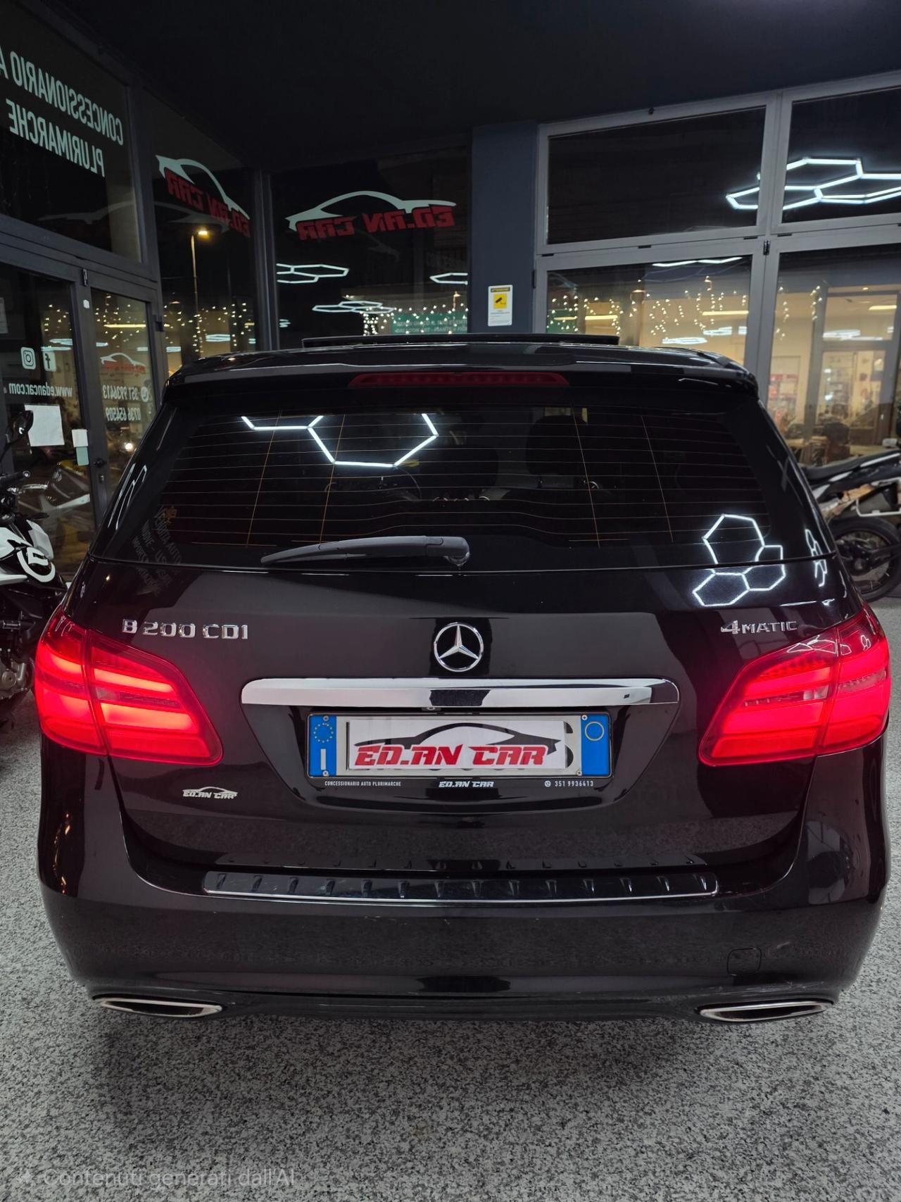 Mercedes-benz B 200 CDI 4Matic Automatic Premium