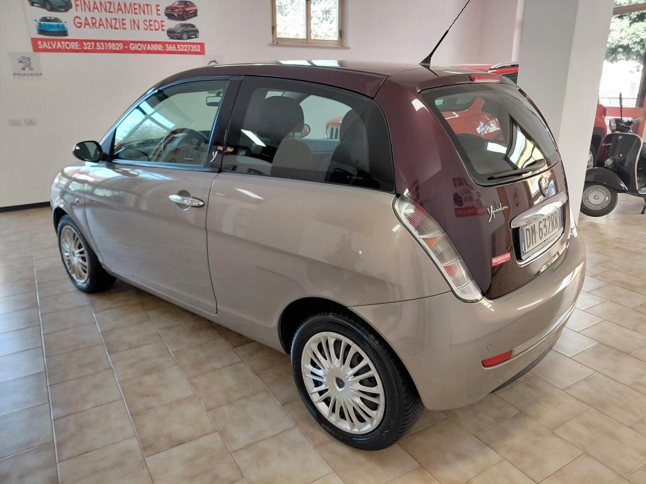 LANCIA YPSILON ANNO 2008 BZ 1.2 ADATTA NEOPATENTATI KM 128 MILA