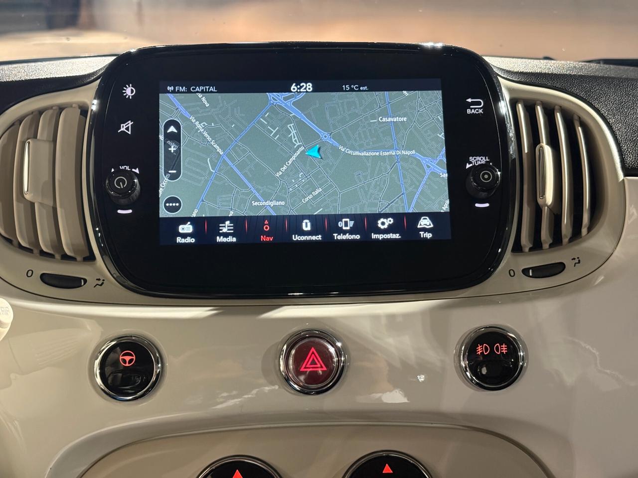 Fiat 500 1.0 Hybrid Pack Premium Portofino Bicolor KM CERTIFICATI