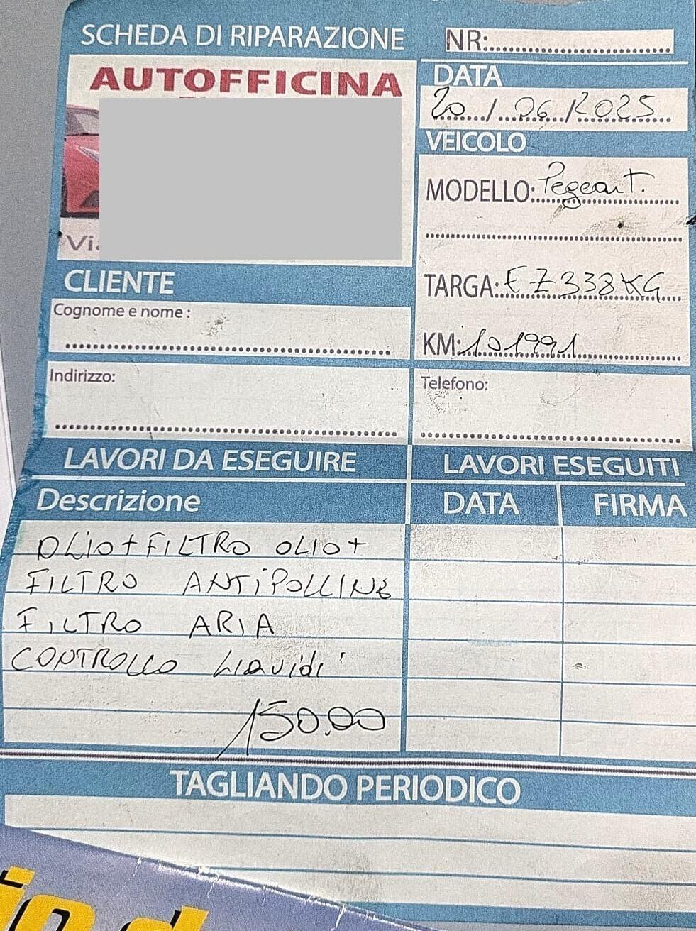 PEUGEOT 208 1,4 HDI-UNICO PROPRIETAR-4 REVISIONI