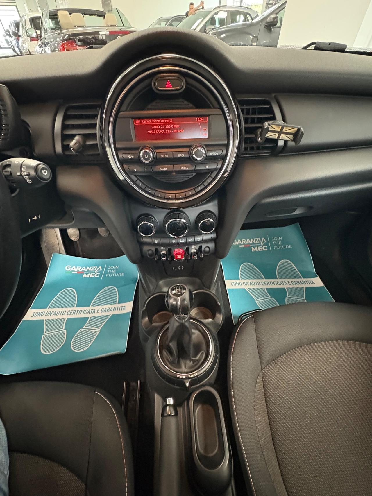 Mini Cooper 1.5 diesel 95cv euro6B 2015 km 105000