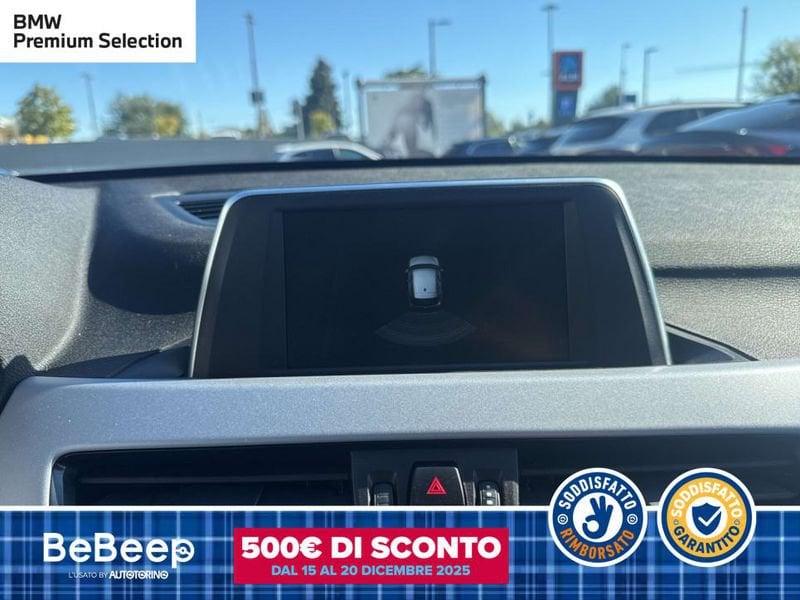 BMW X1 SDRIVE18D BUSINESS ADVANTAGE AUTO