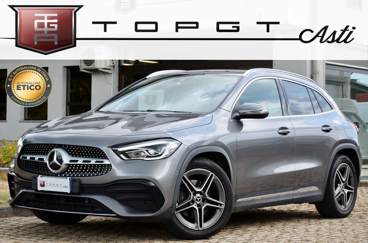 MERCEDES-BENZ GLA 220d PREMIUM AMG 4MATIC 190cv AUTO, UFF ITALIANA, FARI LED, NAVI, RETROCAMERA, 19", PERMUTE