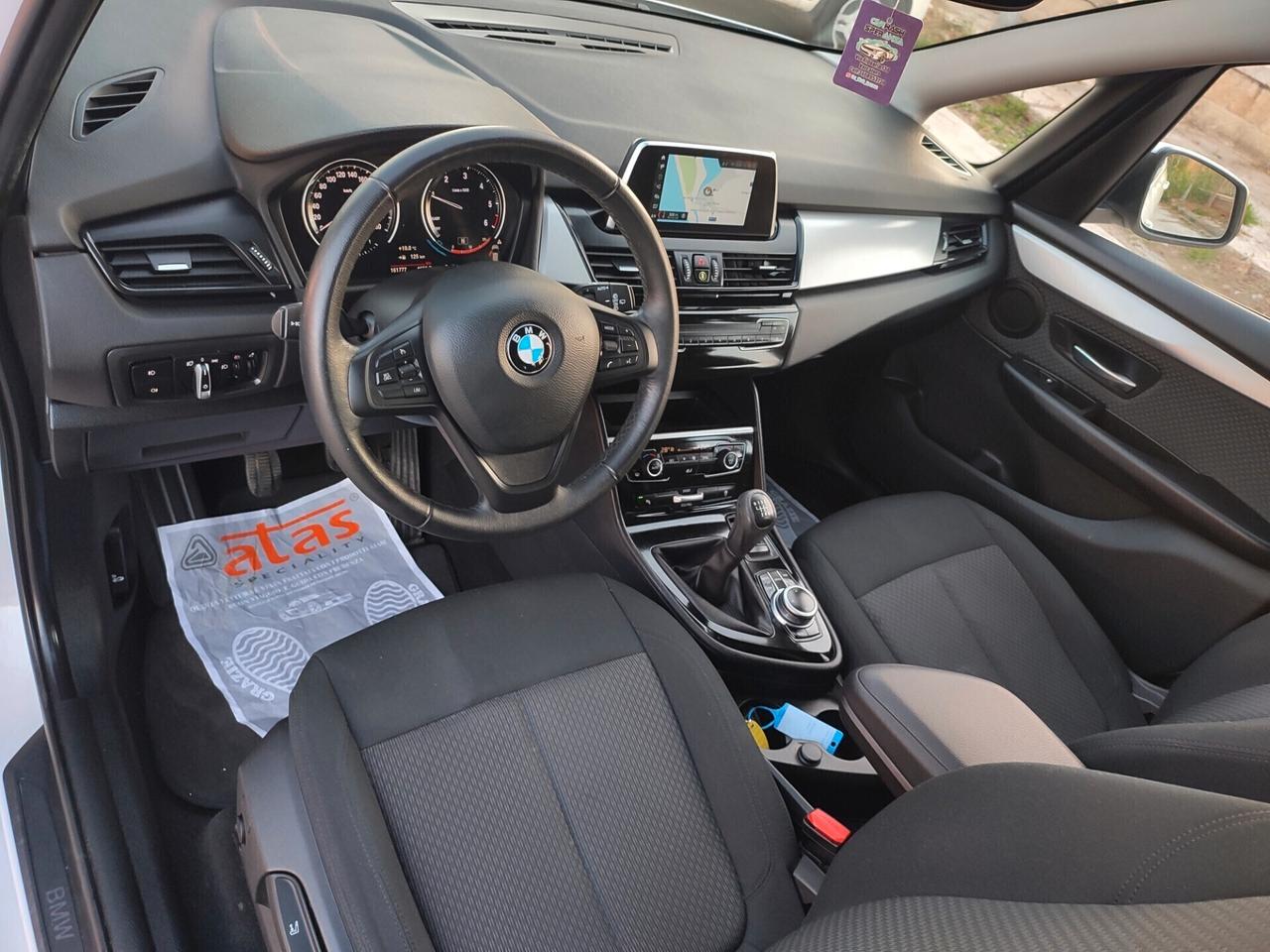 Bmw 216 D 7 POSTI GRAN TOURER 1.5 D 115 CV NAVIGATORE