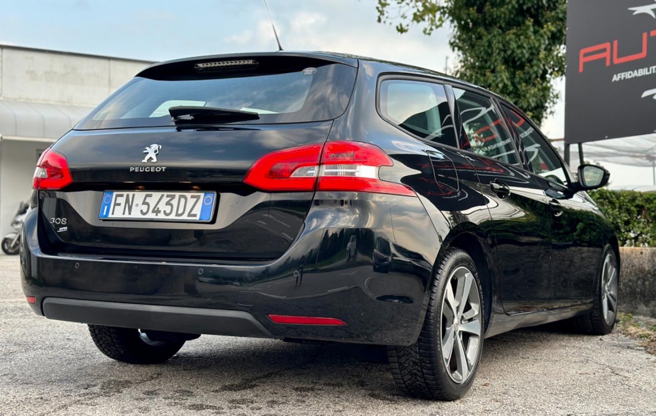 PEUGEOT 308 1.6HDi 2018 - 120CV ALLURE IMPECCABILE OK NEOPATENTATI