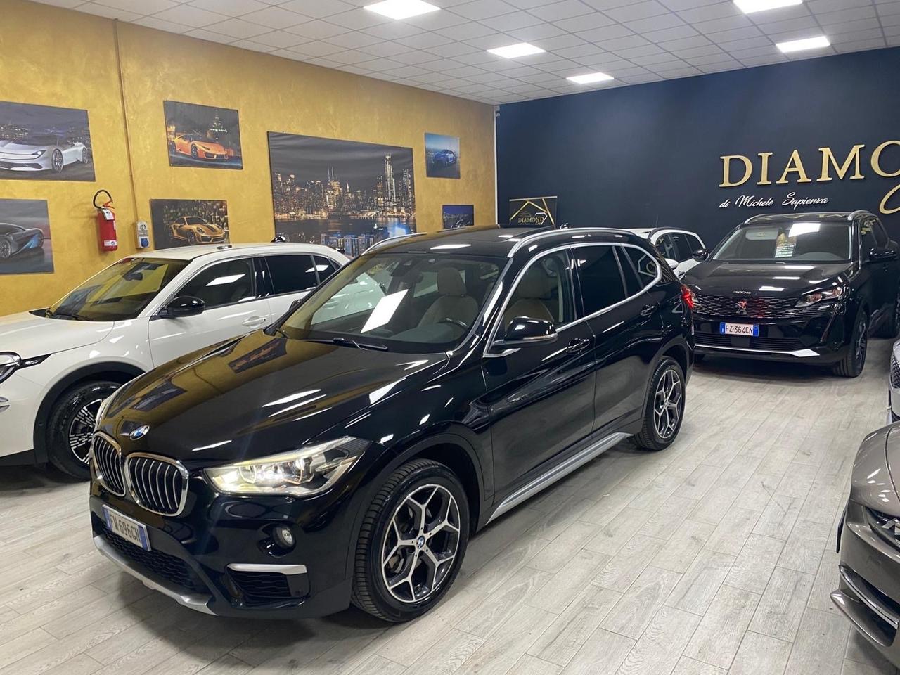 BMW X1 sDrive18d xLine “TETTO/NAV/RETR/PELLE”-2019