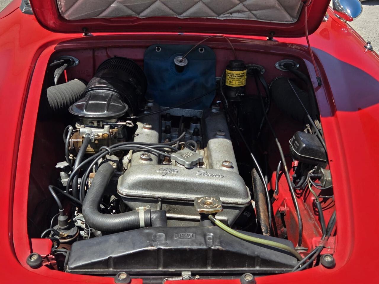 ALFA ROMEO GIULIETTA SPIDER 1.3 2° S. -ASI TARGA ORO -