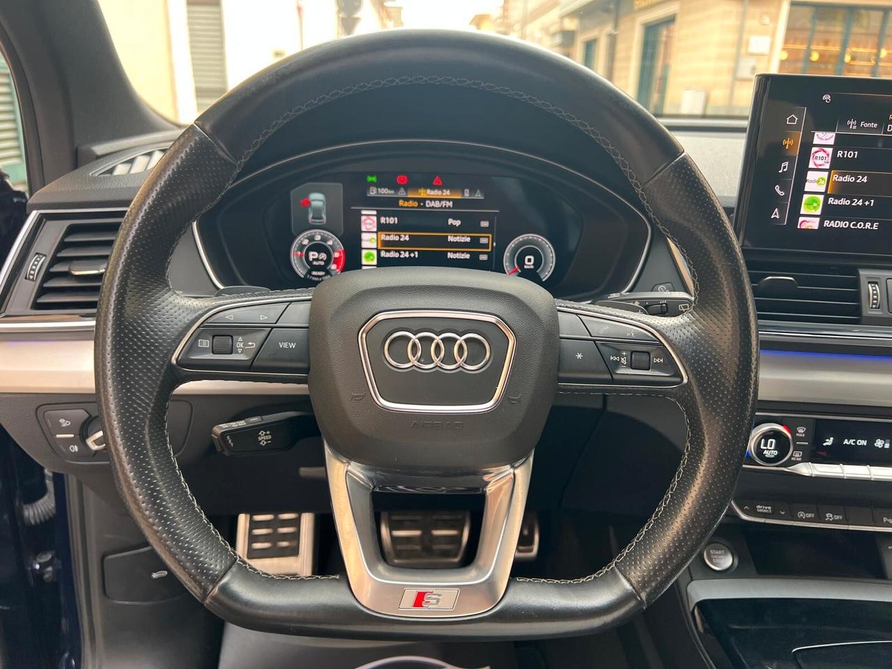 AUDI Q5 2.0 TDI 204CV MHEV S-LINE PLUS QUATTRO PELLE NAVI CAM ANNO 2021
