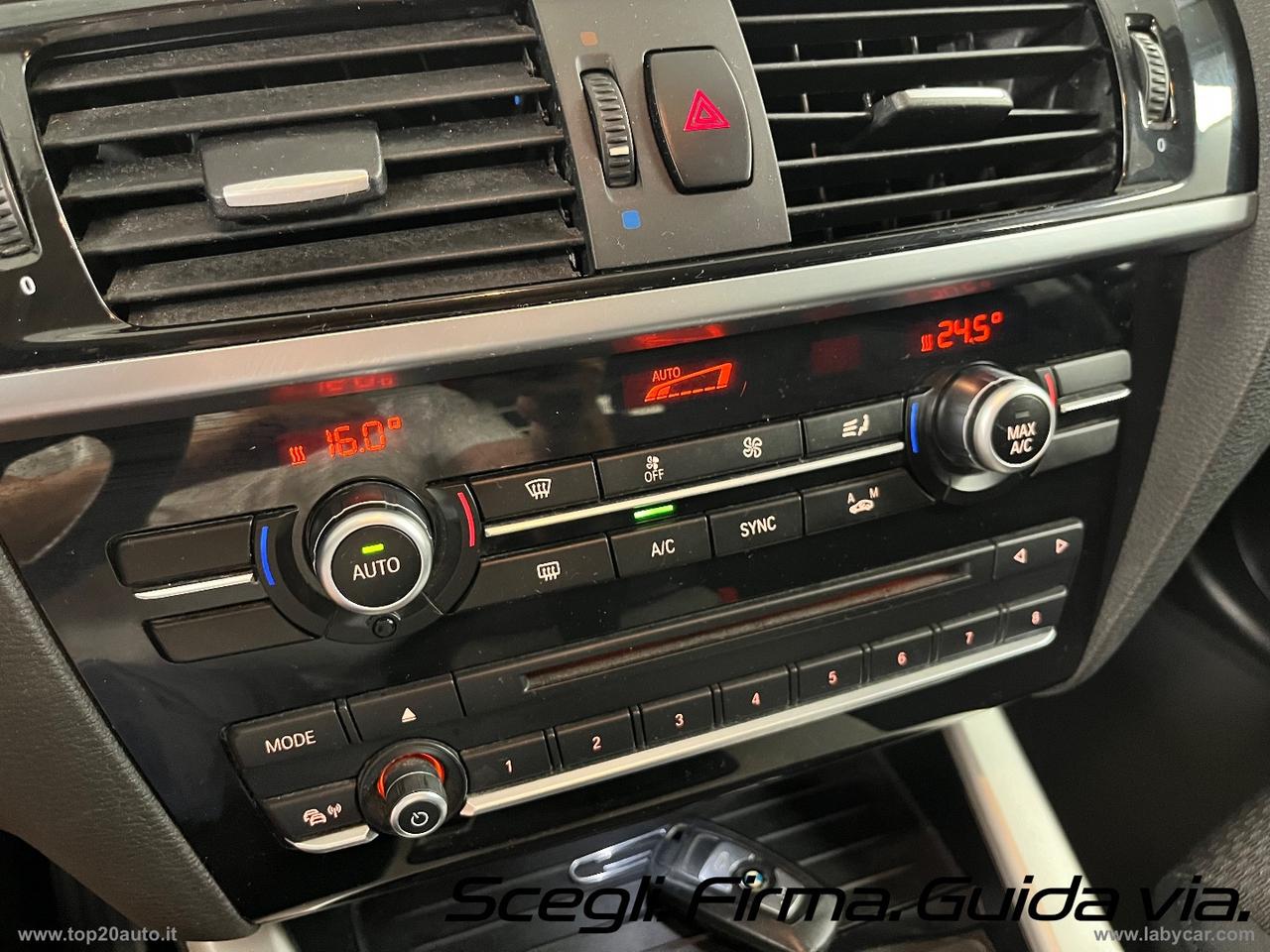 BMW X3 XDrive 20D | MANUALE