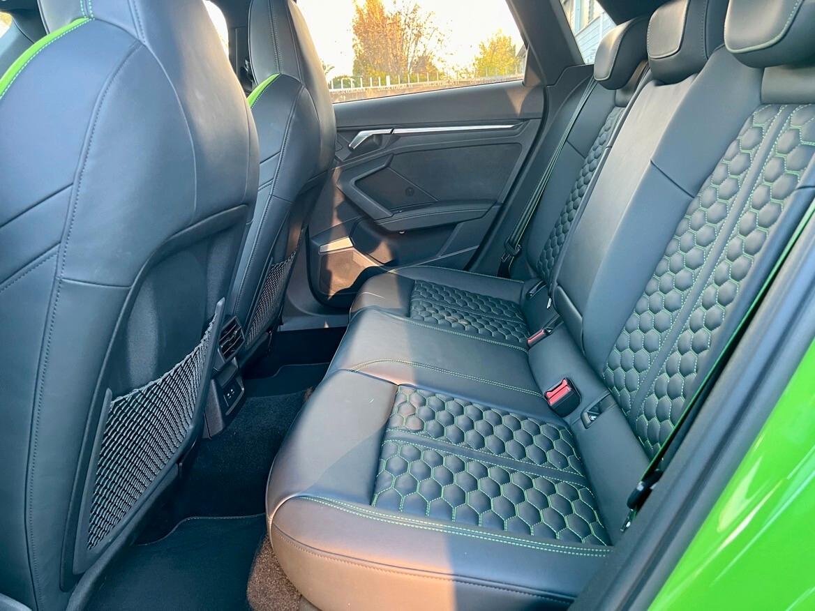 Audi A3 RS 3 SPB TFSI quattro S tronic Freni Carboceramica+Tetto FULL