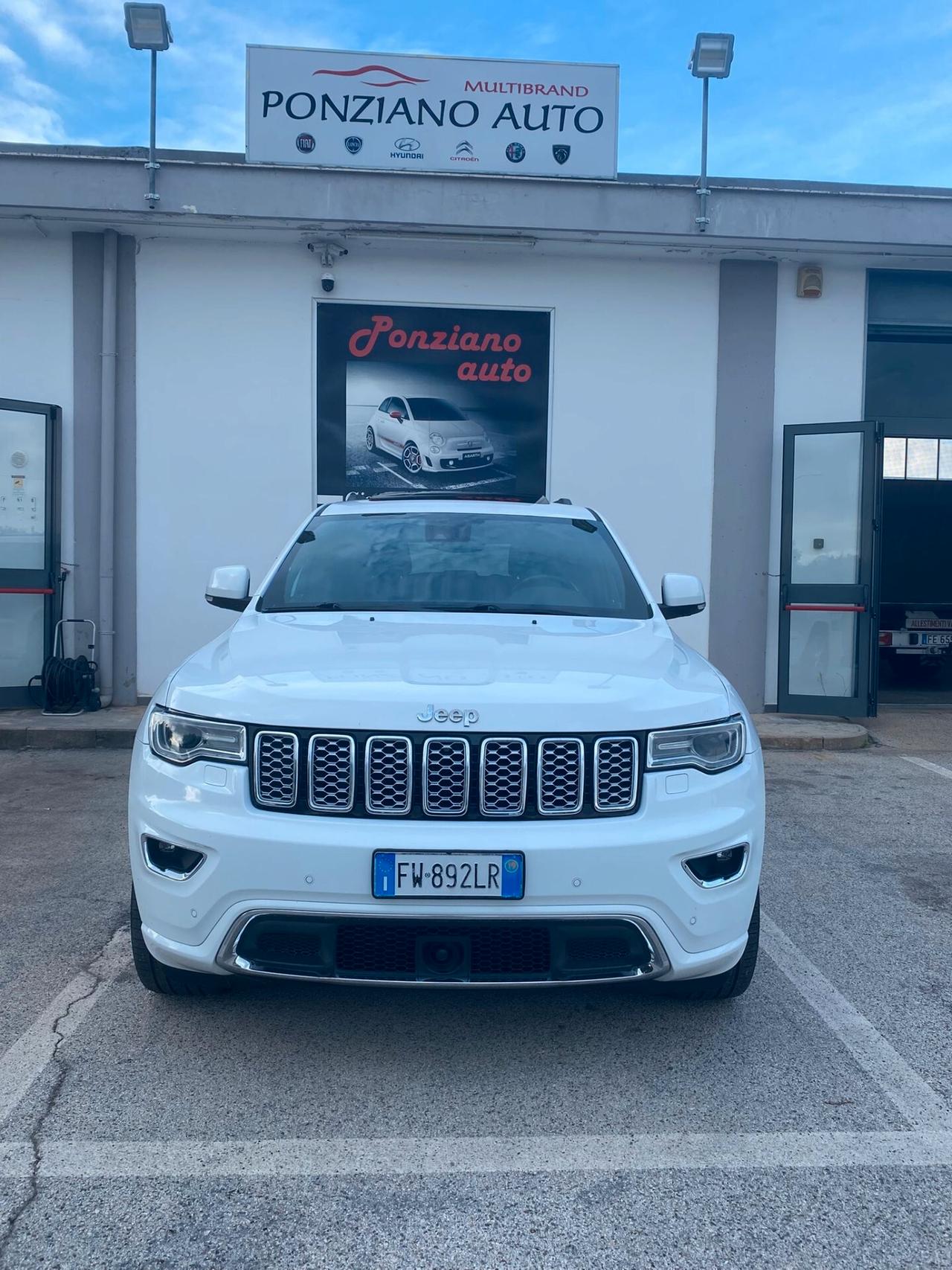 Jeep Grand Cherokee 3.0 V6 CRD 250 CV Multijet II Overland