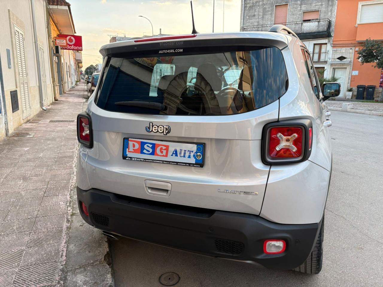JEEP RENEGADE 1.6 MJT 130CV 2021 TUTTA TAGLIANDATA JEEP COMPRESA DISTRIBUZIONE