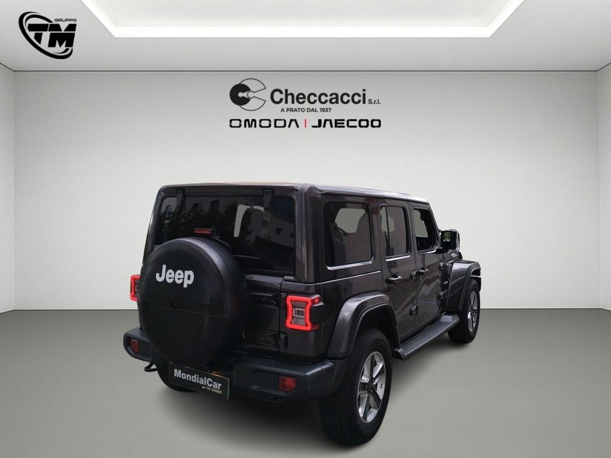 Jeep Wrangler IV 2018 Unlimited 2.2 mjt II Sahara auto