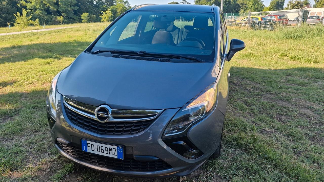 Opel Zafira Tourer 1.4 Turbo GPL 7 POSTI GANCIO