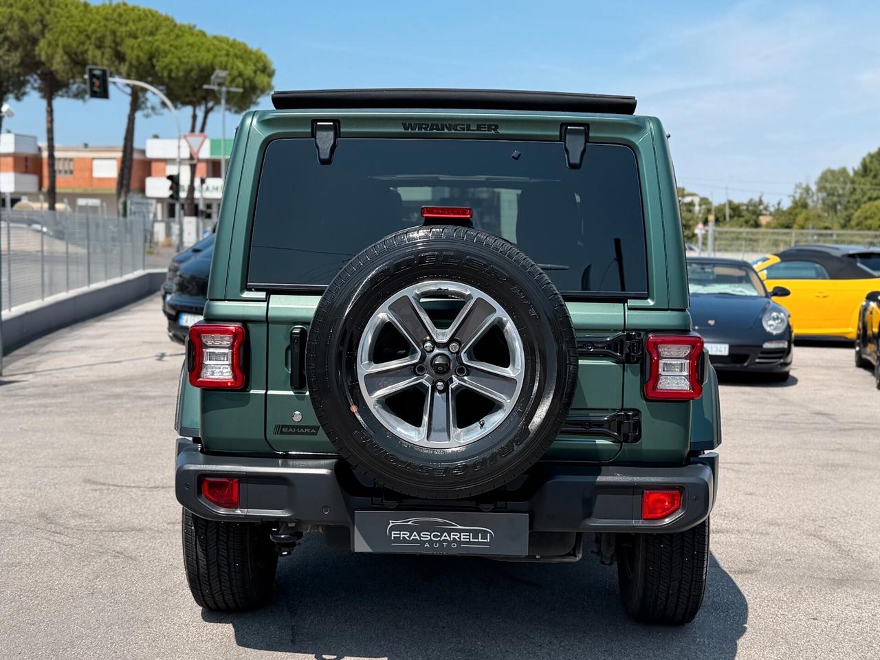 Jeep Wrangler Unlimited 2.2 Mjt II Sahara/unica!!!!/tetto apr. in tela/bellissima!!