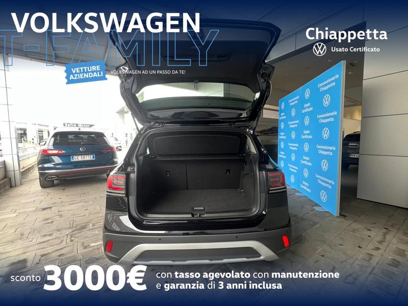 Volkswagen T-Cross 1.0 tsi life 95cv