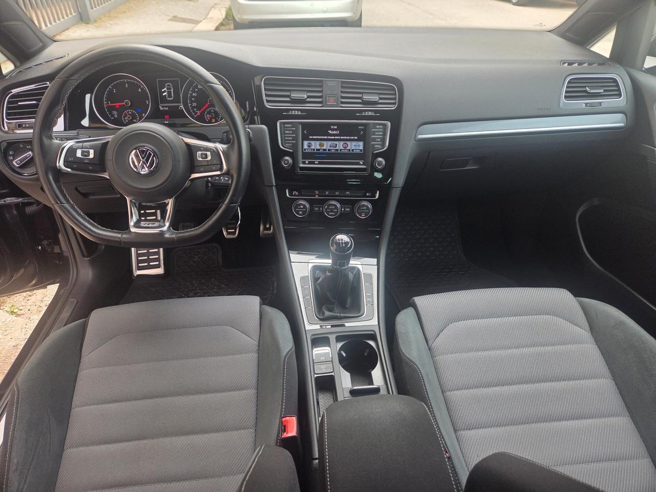 VW GOLF 7 R-LINE FARI LED 1.6 TDI 110 CV KMCERTIF