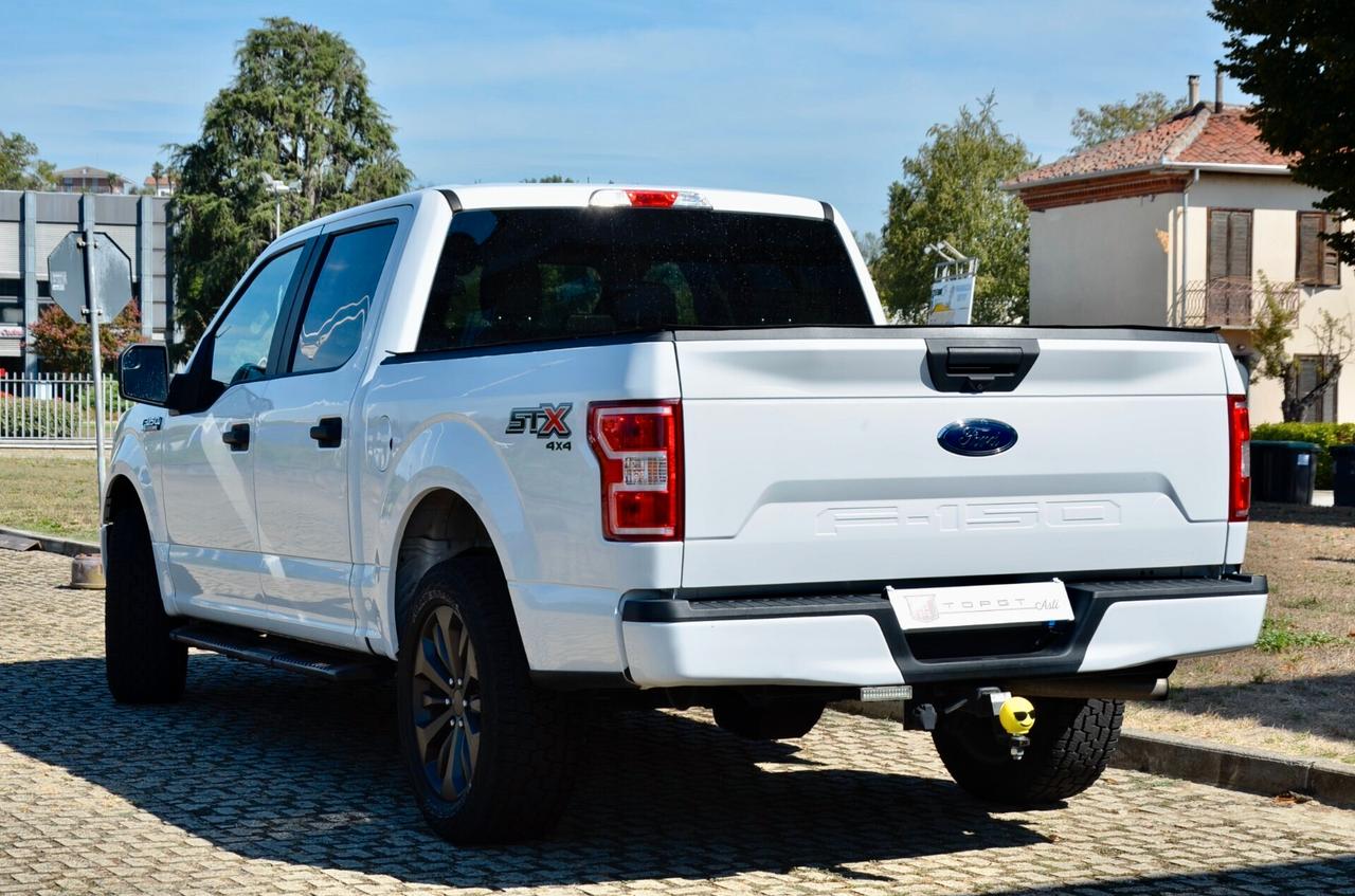 FORD F150 SUPER CREW 2.7 V6 BITURBO 330cv AUTO 5 POSTI, VETTURA PRIVATA NO IVA, EURO 6C, GANCIO TRAINO, RETROCAMERA, PERMUTE